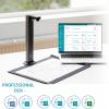 imageIRIScan Desk Document Scanner Book Scanner  v7pro4K UltraHD18MP 600dpiPortable ScannerVisualizerOCR AI Flattening Auto Scan Erase Fingers Free Readiris PDF Editor Win Mac