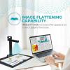 imageIRIScan Desk Scanner v6business 13MP21MP Visualizer Portable Book Scanner with AI Curve Flattening Win Mac Compatible