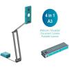 imageIRIScan Visualizer Webcam Document Camera v74K UltraHD13MP4in1visualizerScanner A3Portable ScannerWeb ConferencingDistance LearningRemote TeachingAI MicroLedUSBWinMac 4K13MP4K13MP