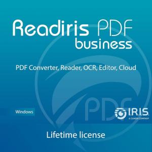 imageReadiris PDF Business Lifetime 1 License  PREMIUM PDF Software Converter  Full OCR Edit Annotate Comments Share Merge Extract Sign Protect PDFs  1 Windows PC 1 User  Lifetime license